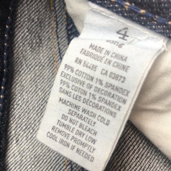 LIKE NEW VINTAGE AMERICAN EAGLE STRAIGHT LEG JEANS 4/27x33 🦅 - Picture 8 of 11